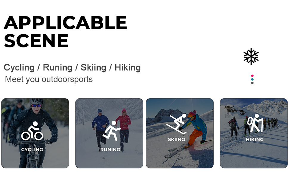 winter neck warmer gaiter windproof face mask balaclava bandana for ski snowboard