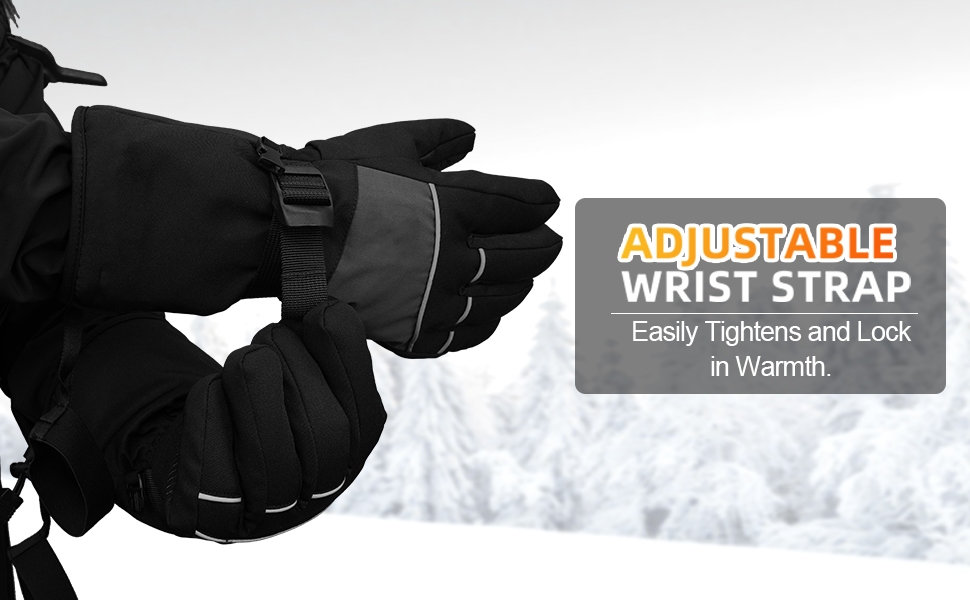 Winter Waterproof Ski Snow Warm Gloves for Women Men with Touchscreen Fingers for Hiking Biking Outdoor Sports winter waterproof ski snow warm gloves for women men with touchscreen fingers for hiking biking outdoor sports