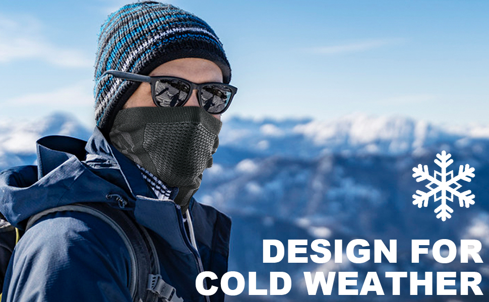 winter neck warmer gaiter windproof face mask balaclava bandana for ski snowboard