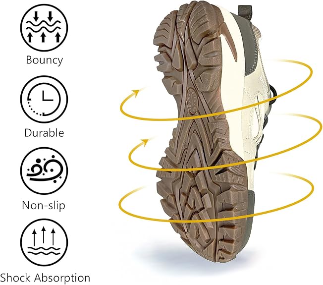 women's lightweight waterproof hiking shoes for walking, outdoor & climbing size 5.5 11 women's lightweight waterproof hiking shoes for walking, outdoor & climbing size 5.5 11