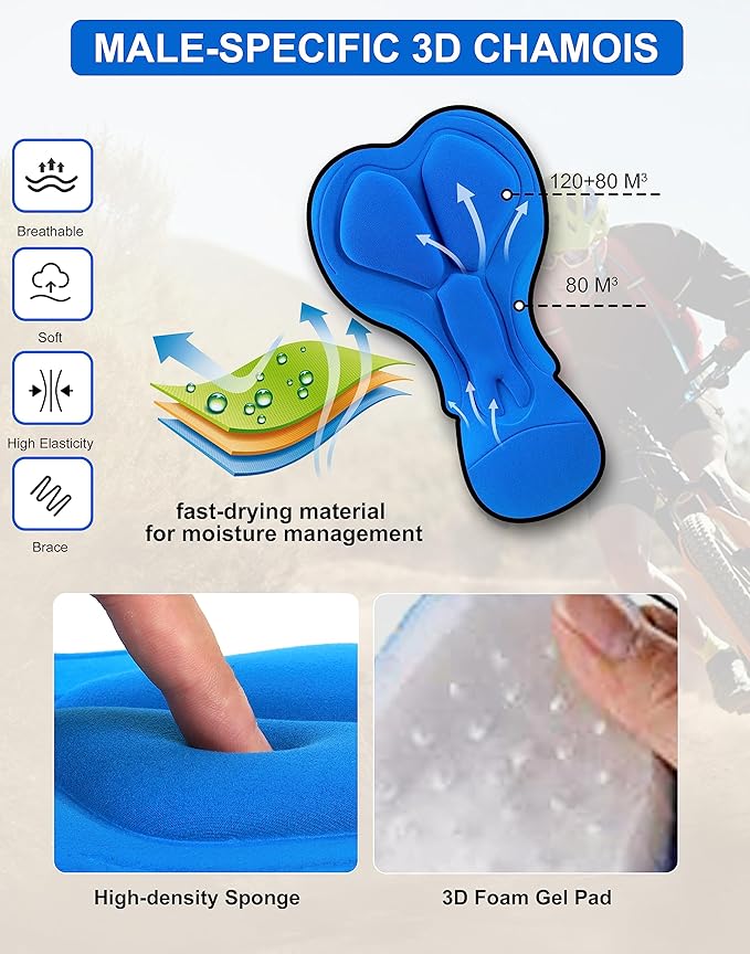 men's mountain bike shorts 3d padded loose fit riding biking cycling bicycle biker shorts men's mountain bike shorts 3d padded loose fit riding biking cycling bicycle biker shorts