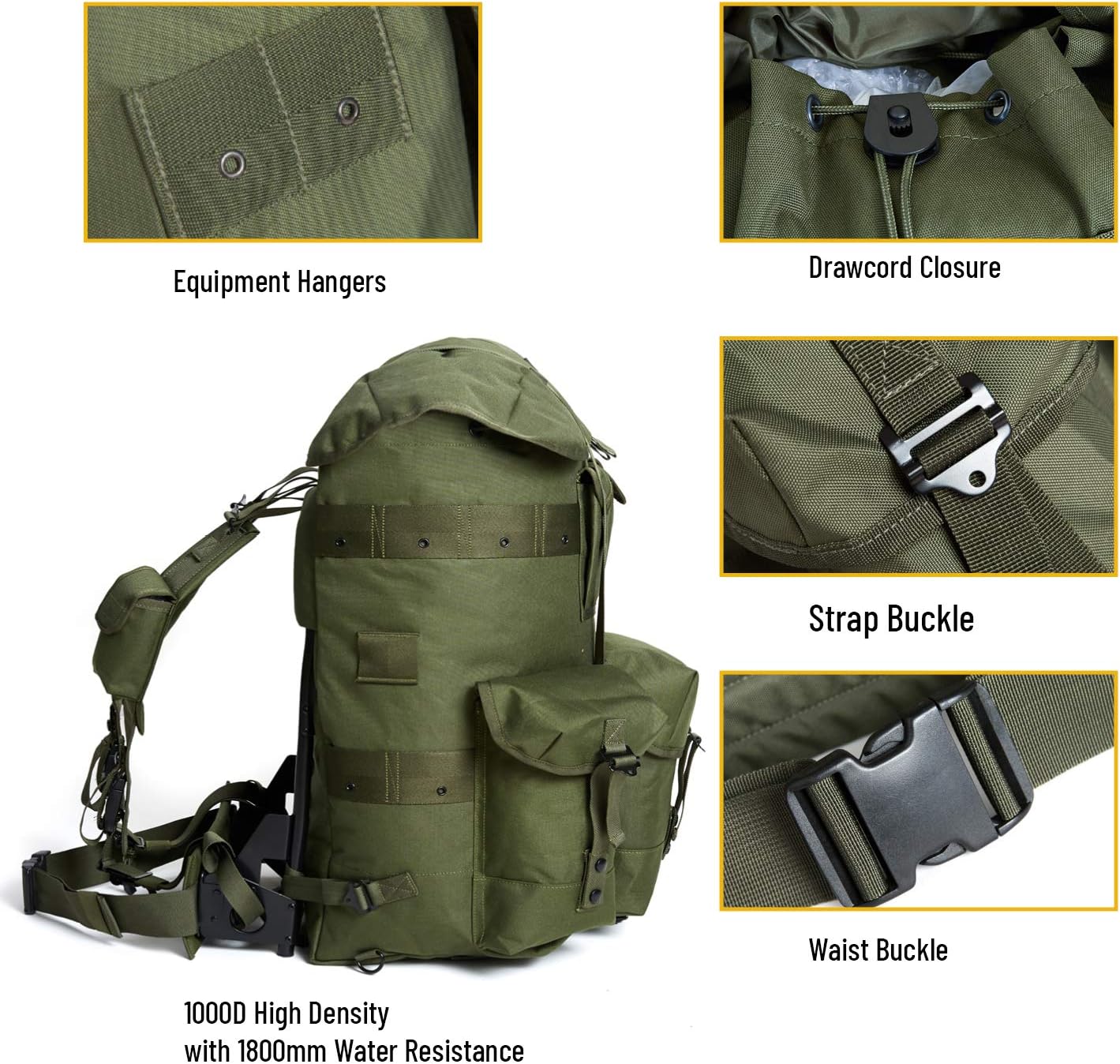 survival combat alice rucksack backpack 55l survival combat alice rucksack backpack 55l